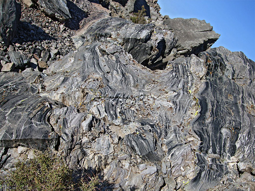 Banded obsidian