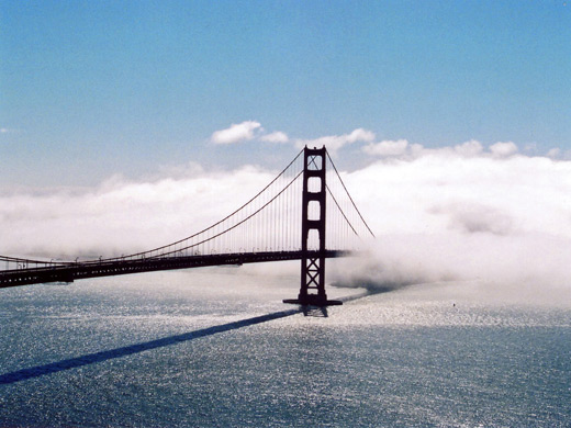 Fog over San Francisco