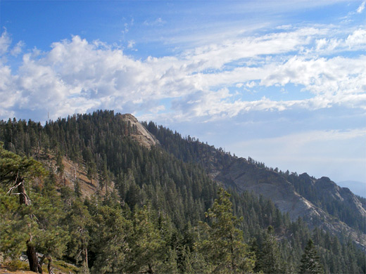 Distant view of Big Baldy