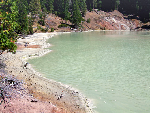 Edge of Boiling Springs Lake