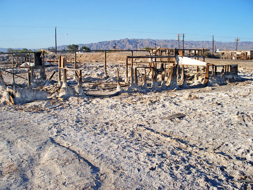 Ruins at Bombay Beach