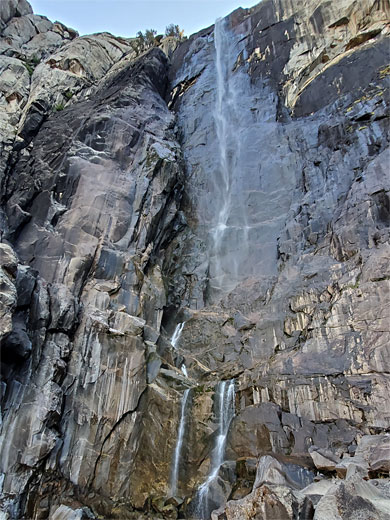 Upper portion of the falls