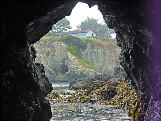 House on the cliffs