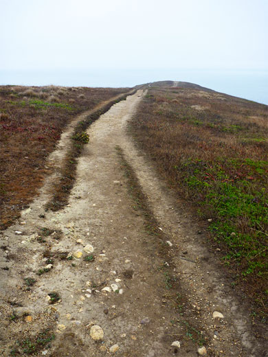 Path along the peninsula