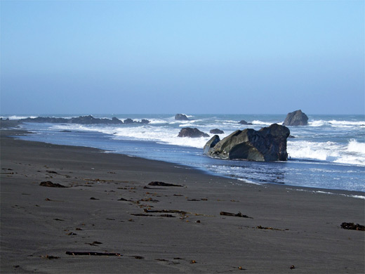 Rocks by Mattole Beach