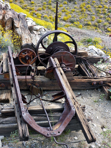 Winch and cables