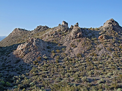 Rhyolite dome in the middle of Panum Crater 