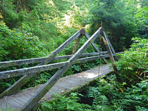 Bridge over a small creek