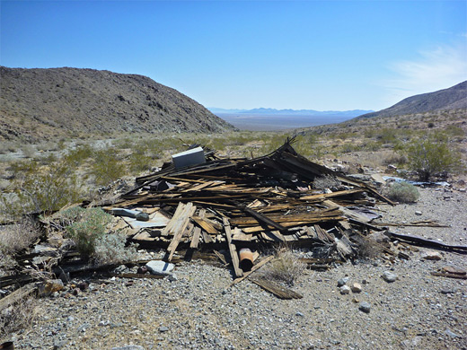 Miner's camp site