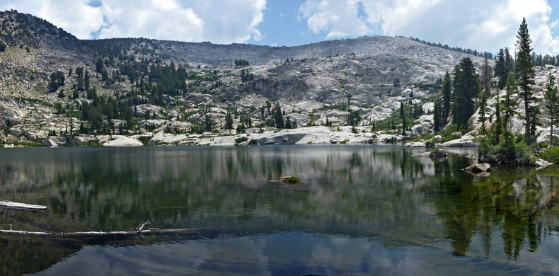 Reflections on upper Grant Lake