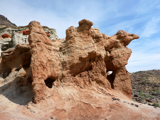 Reddish formation, Hagen Canyon