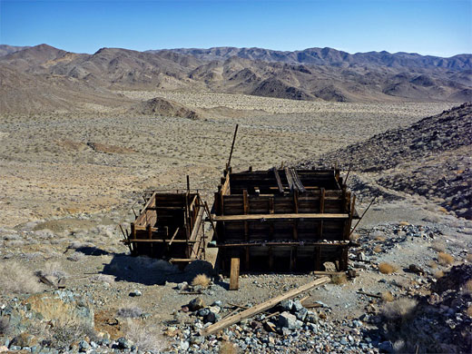 Old mine relics