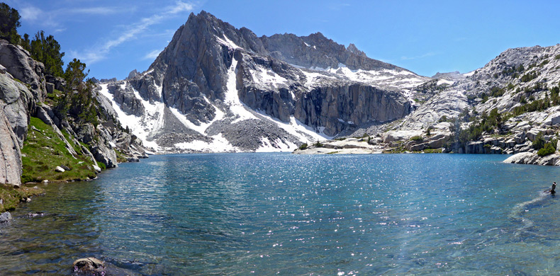 Panorama of Hungry Packer Lake