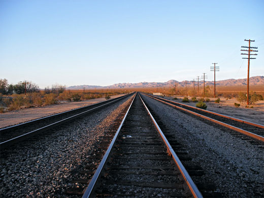 The railway at Kelso