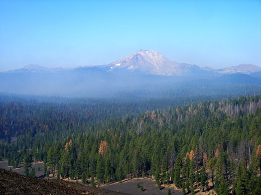 Lassen Peak, from Cinder Cone