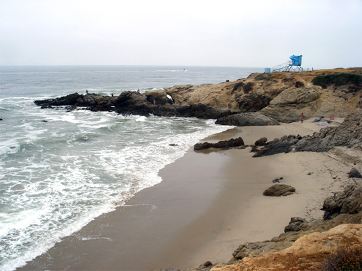 Pacific Ocean beach, at Leo Carrillo State Park