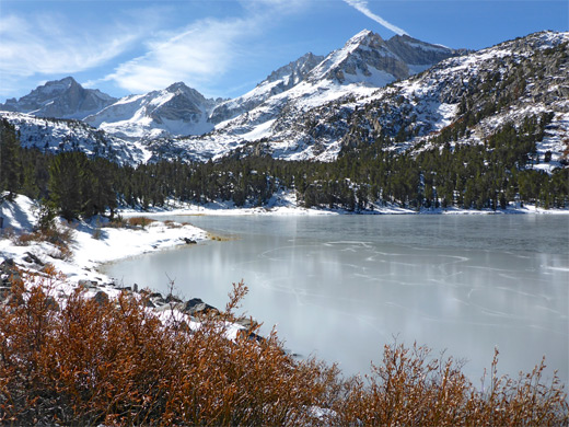 Ice on Long Lake