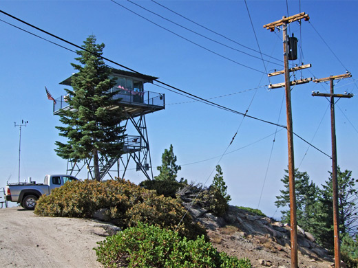 Fire lookout tower