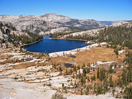 Above Lower Cathedral Lake