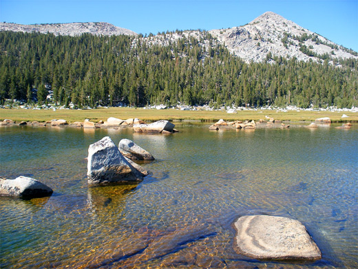 Boulders in Lower Gaylor Lake