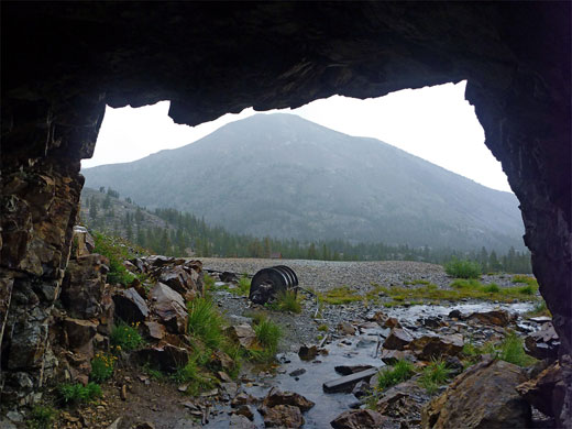 Inside the mine