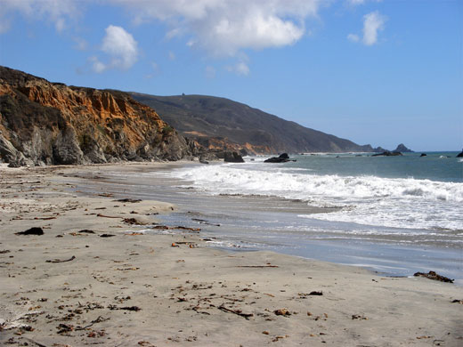 Andrew Molera State Park - beach near the Big Sur River