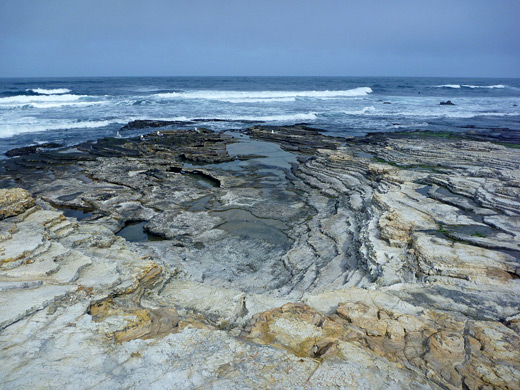 Eroded basin