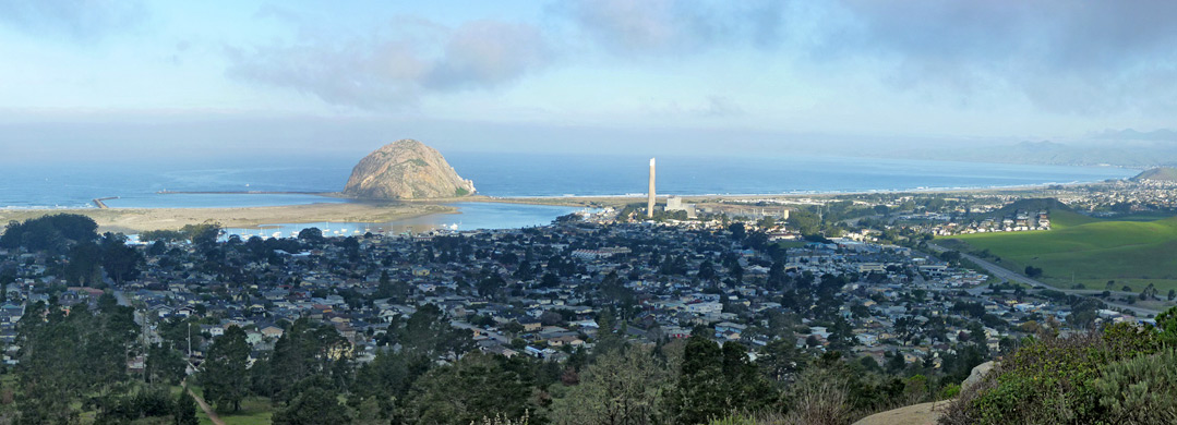 The town of Morro Bay