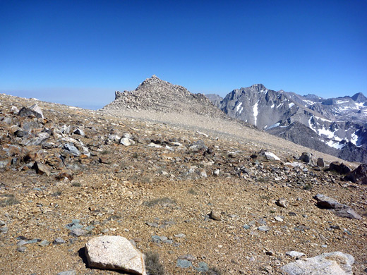 High plateau just north of Mt Gould