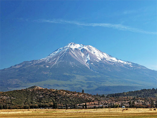 West side of Mount Shasta