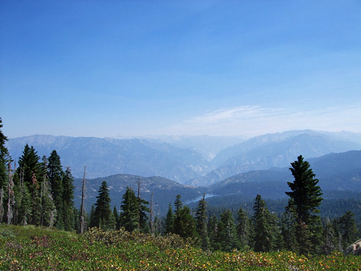 View northeast from Panoramic Point