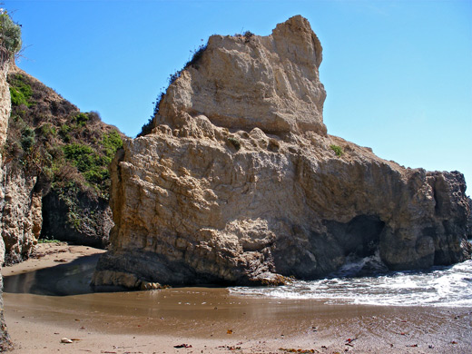 Isolated rock