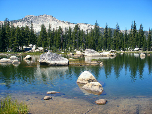 Tuolumne Peak and Polly Dome Lake