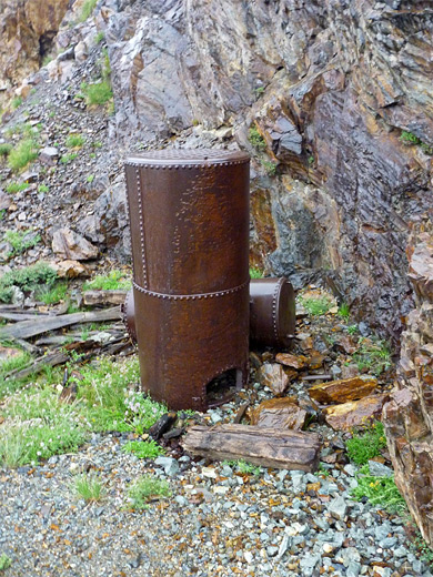 Pressure tanks, Bennettville Mine