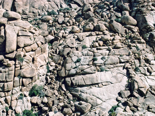 Canyon walls