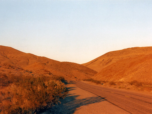 Sunset near Hells Gate