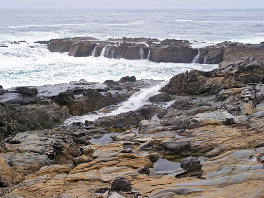 Waves and rocks