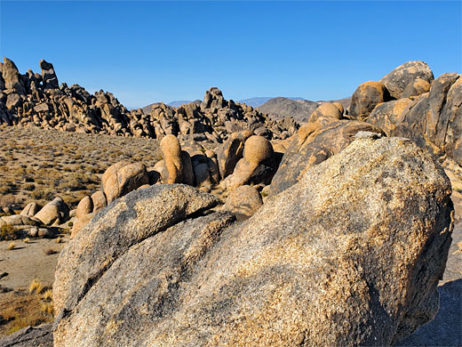 Arch, formed by a spur of lava