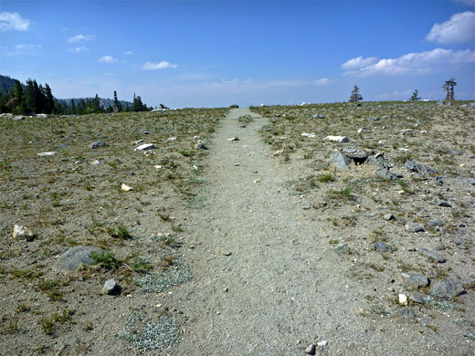 Straight path