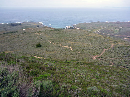 Hillside west of Valencia Peak