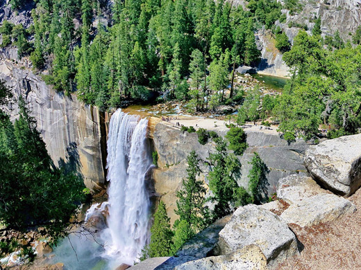 Emerald Pool and Vernal Fall