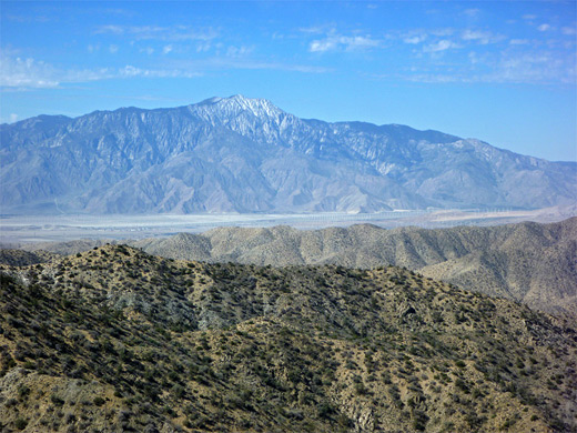 San Jacinto Mountains and Coachella Valley