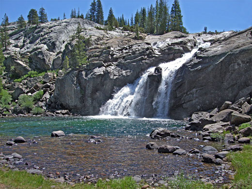 Pool below White Cascade