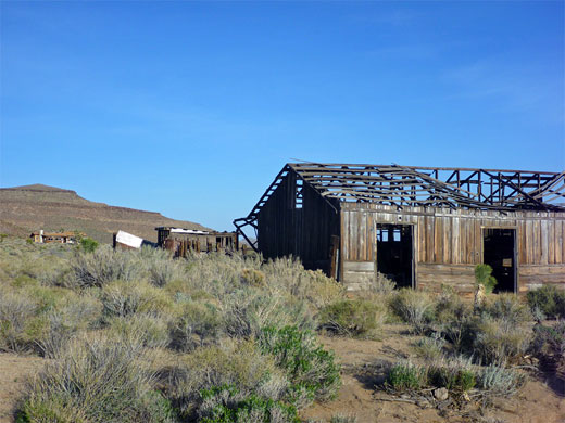 Wooden ruin