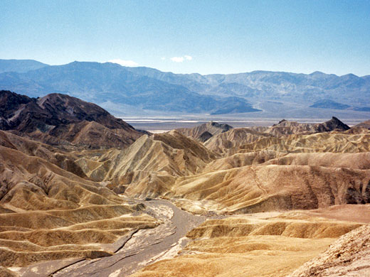 Zabriskie Point badlands, Death Valley