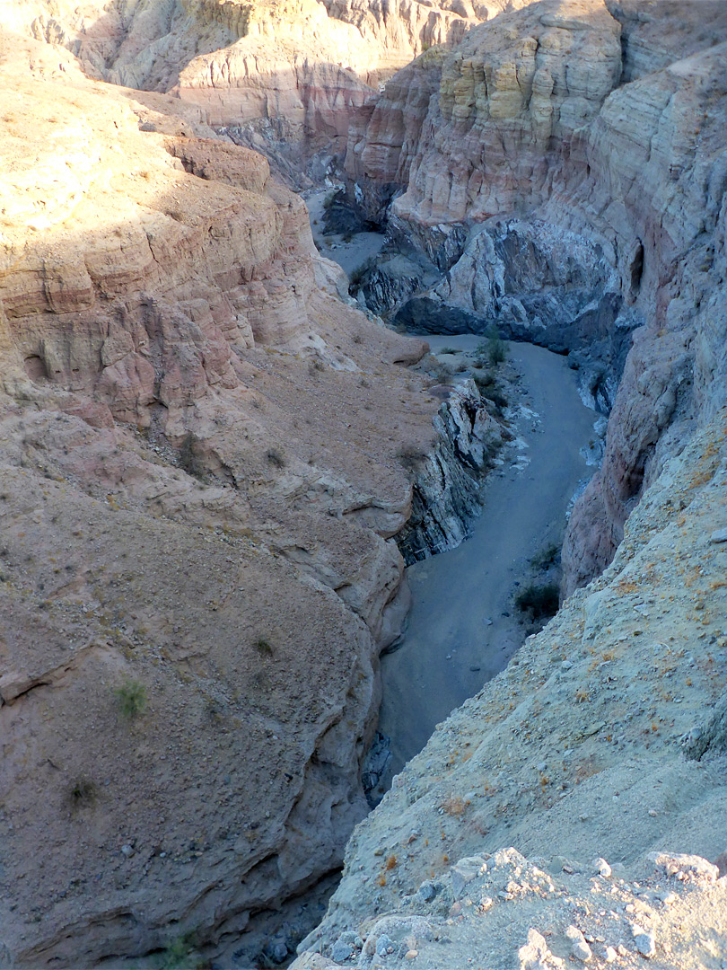Above the canyon