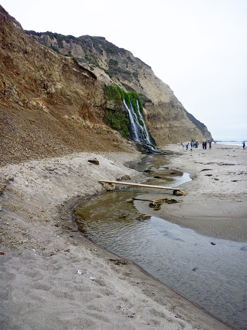 Stream below the falls