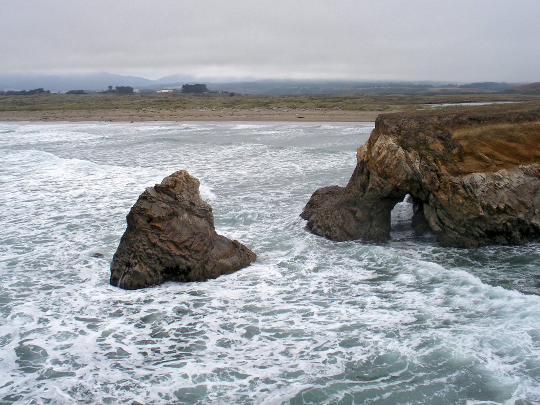 Isolated rock