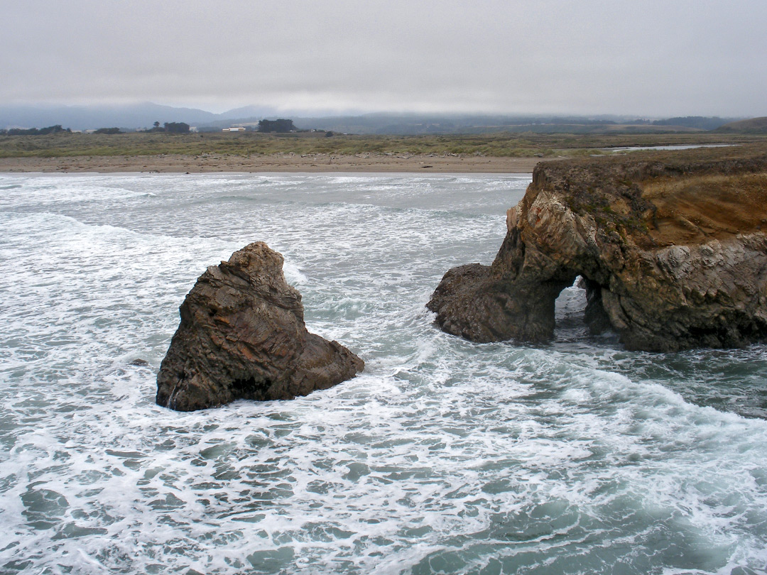 Isolated rock