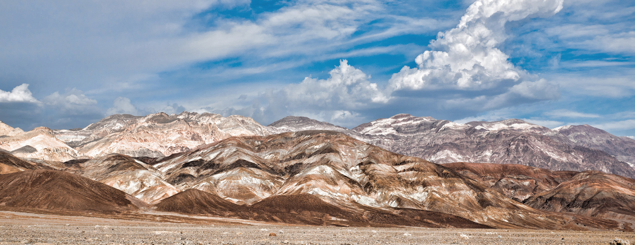 Colorful hills